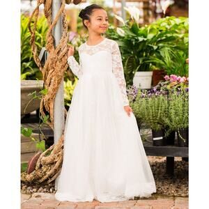 Just Couture White Isabella Heart Gown